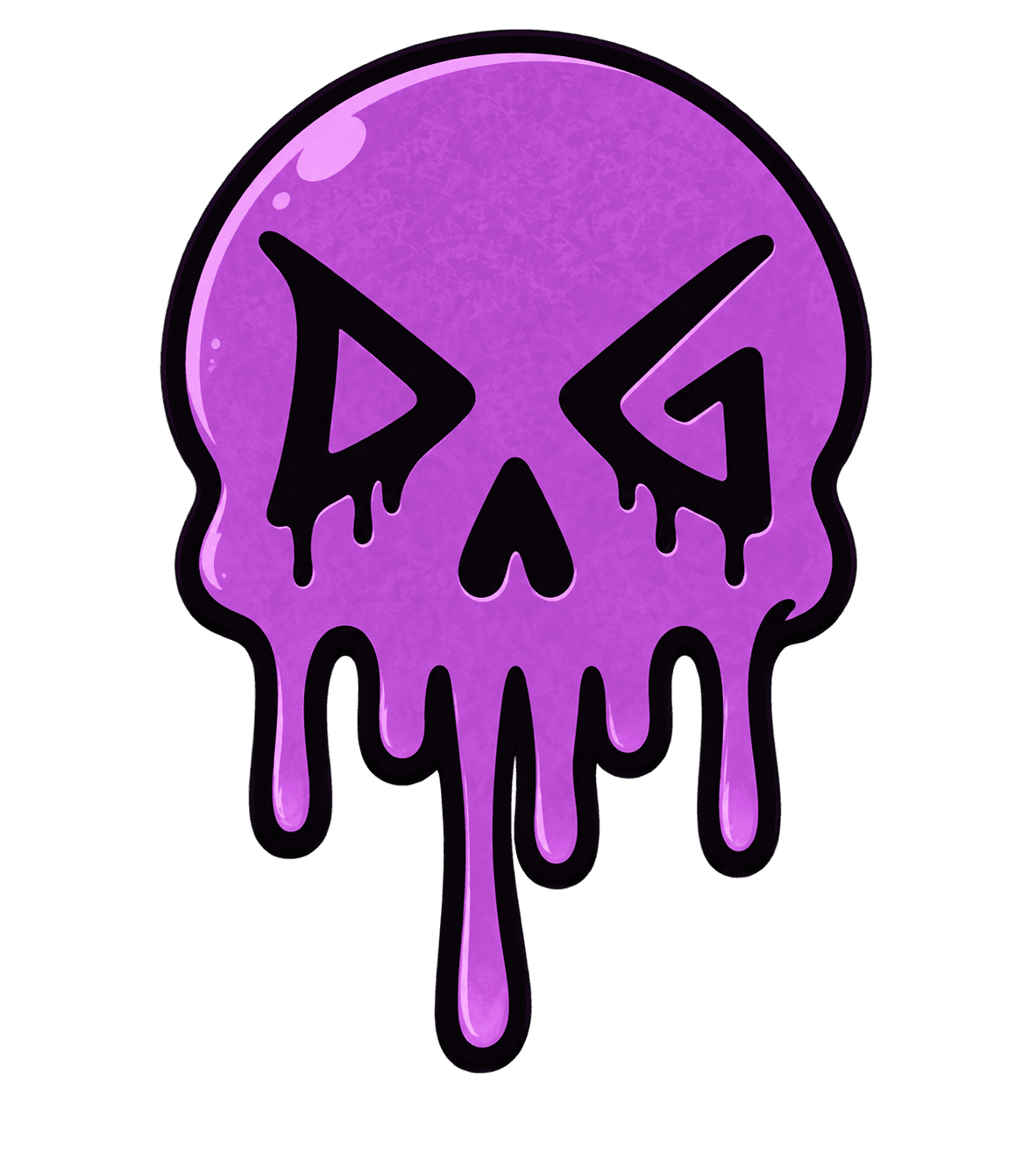 Degen Ghosty dripping DG skull